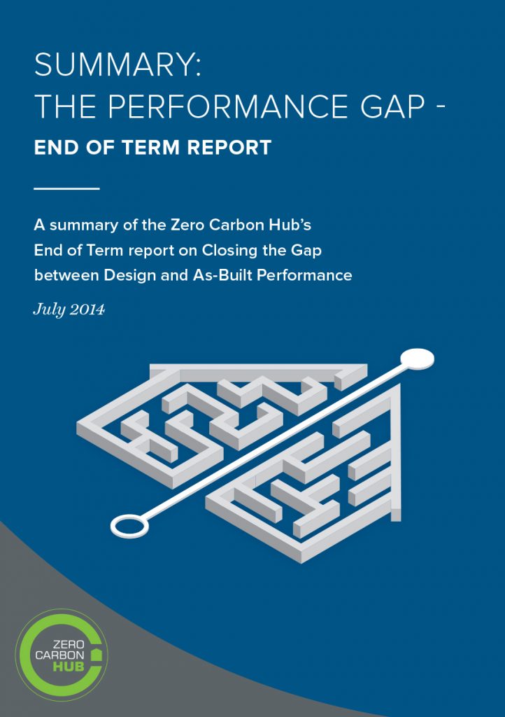 Closing the Gap Between Designed and As Built Performance – GHA ...